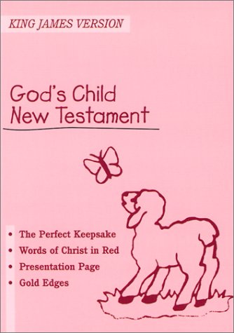 KJV God's Child New Testament B/L Pink - World Publishing